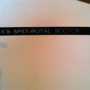 GILBEY’S Scotch Glass SWIZZLE STICK Spey-Royal